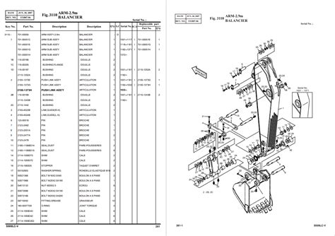 doosan excavator parts catalog